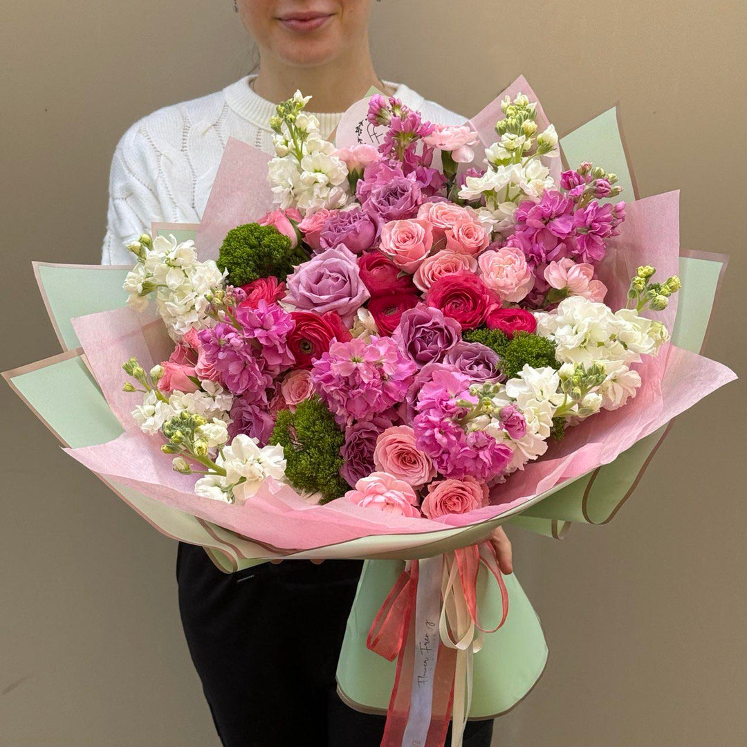 172. Whimsical Wishes Mixed Floral Bouquet