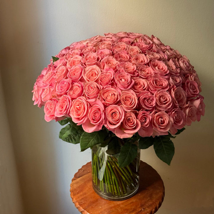 734. Premium Pink Rose Arrangement