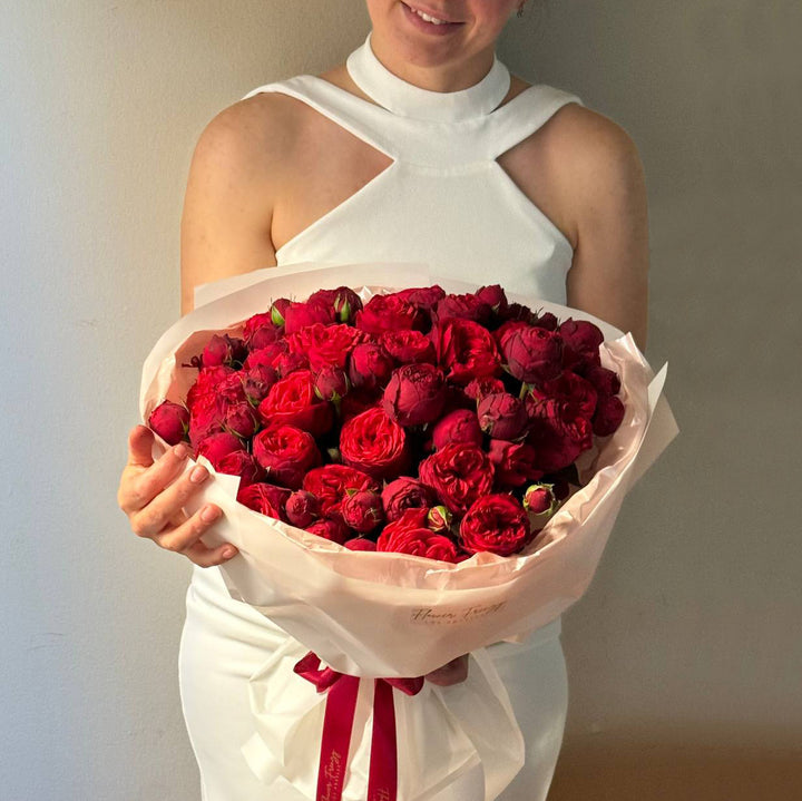 472. Passionate Red Rose Bouquet