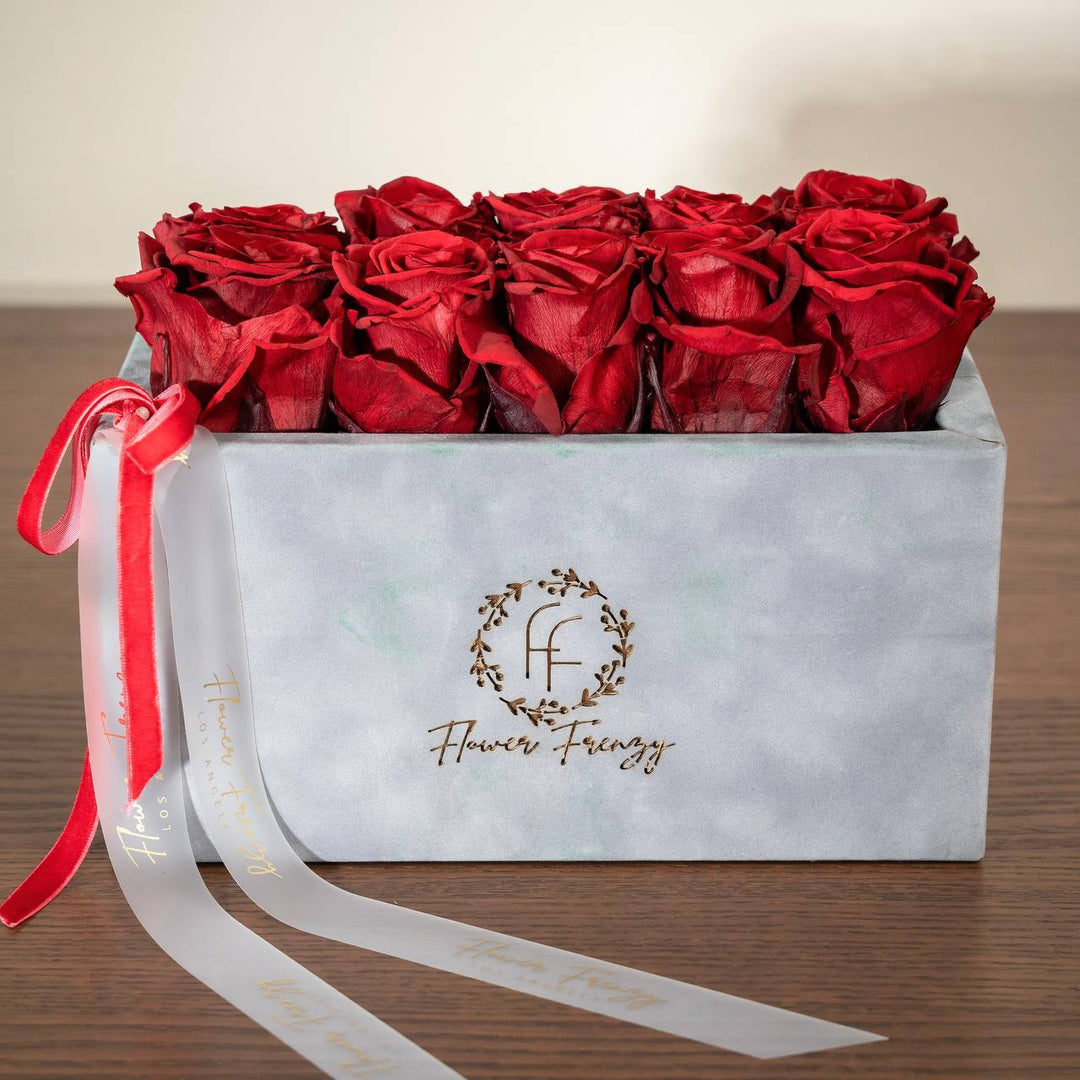 229. Crimson Eternity Rose Box