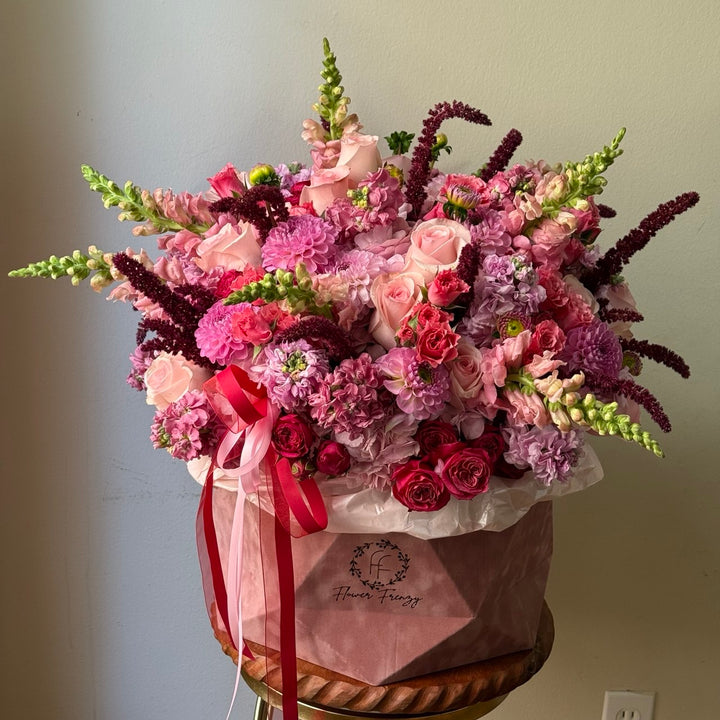 307. Radiant Romance Flower Box