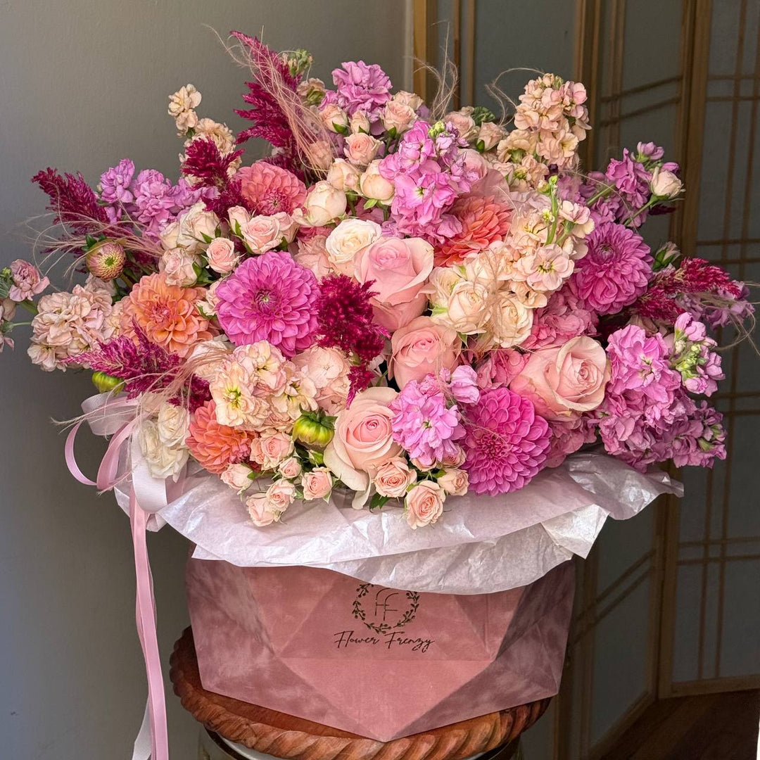 307. Radiant Romance Flower Box