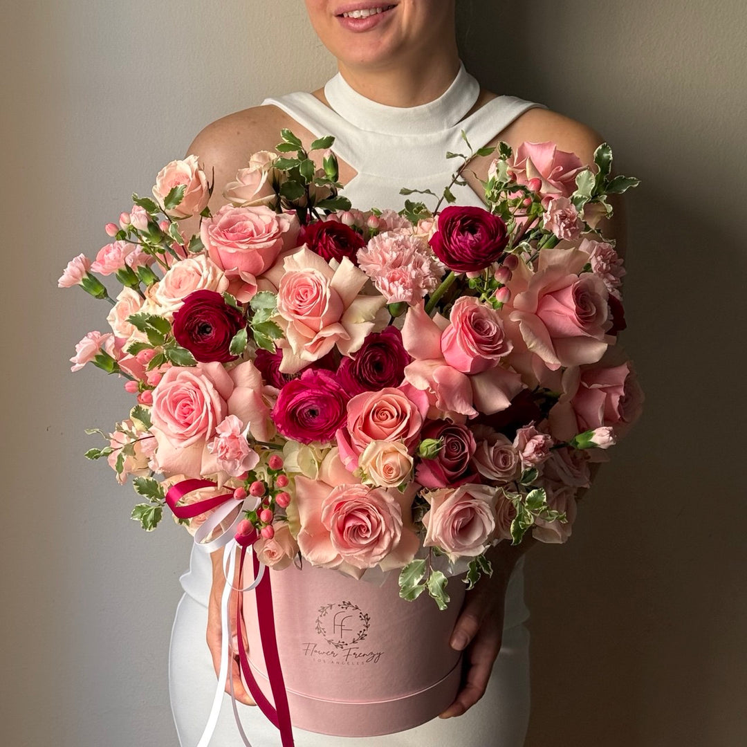 157. Romantic Rhapsody Rose Box