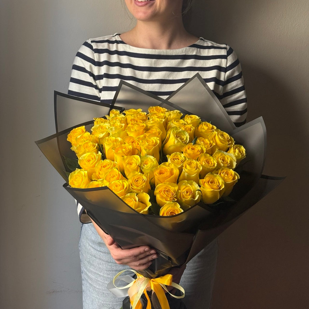 735. Yellow Roses