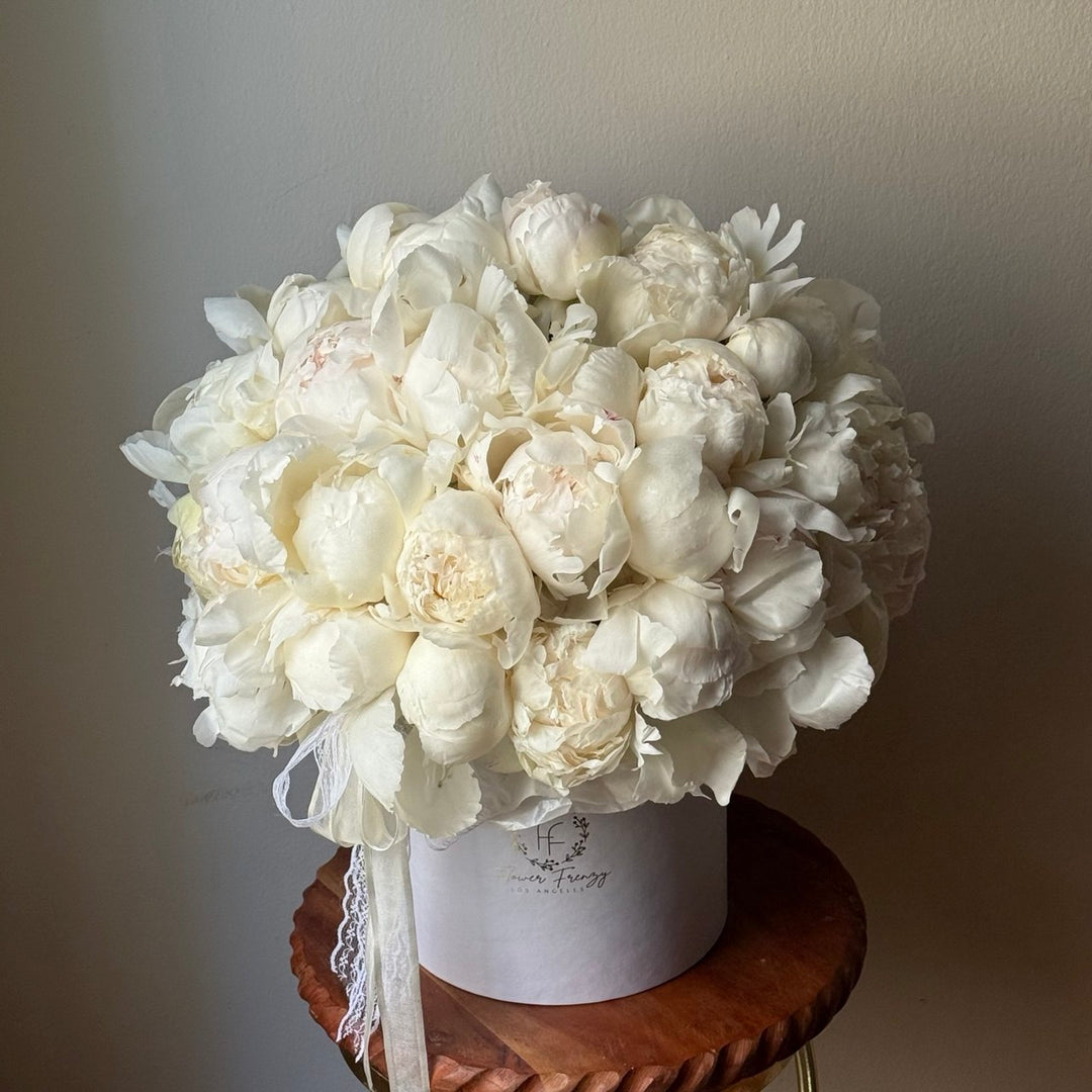 609.  Peony Hatbox