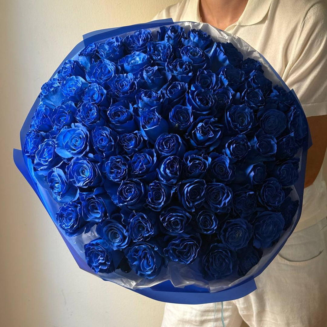 780. Blue roses
