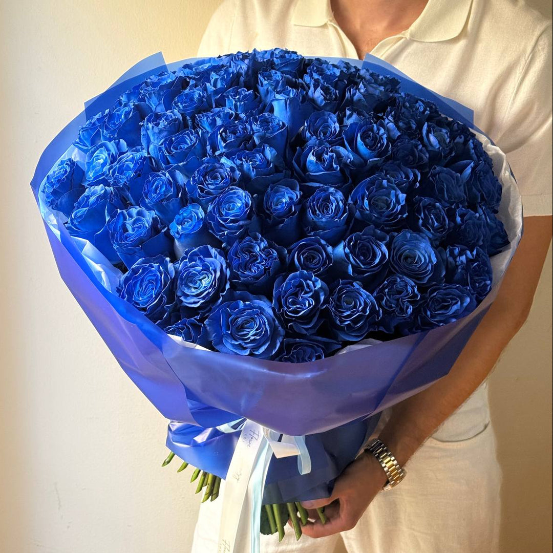 780. Blue roses