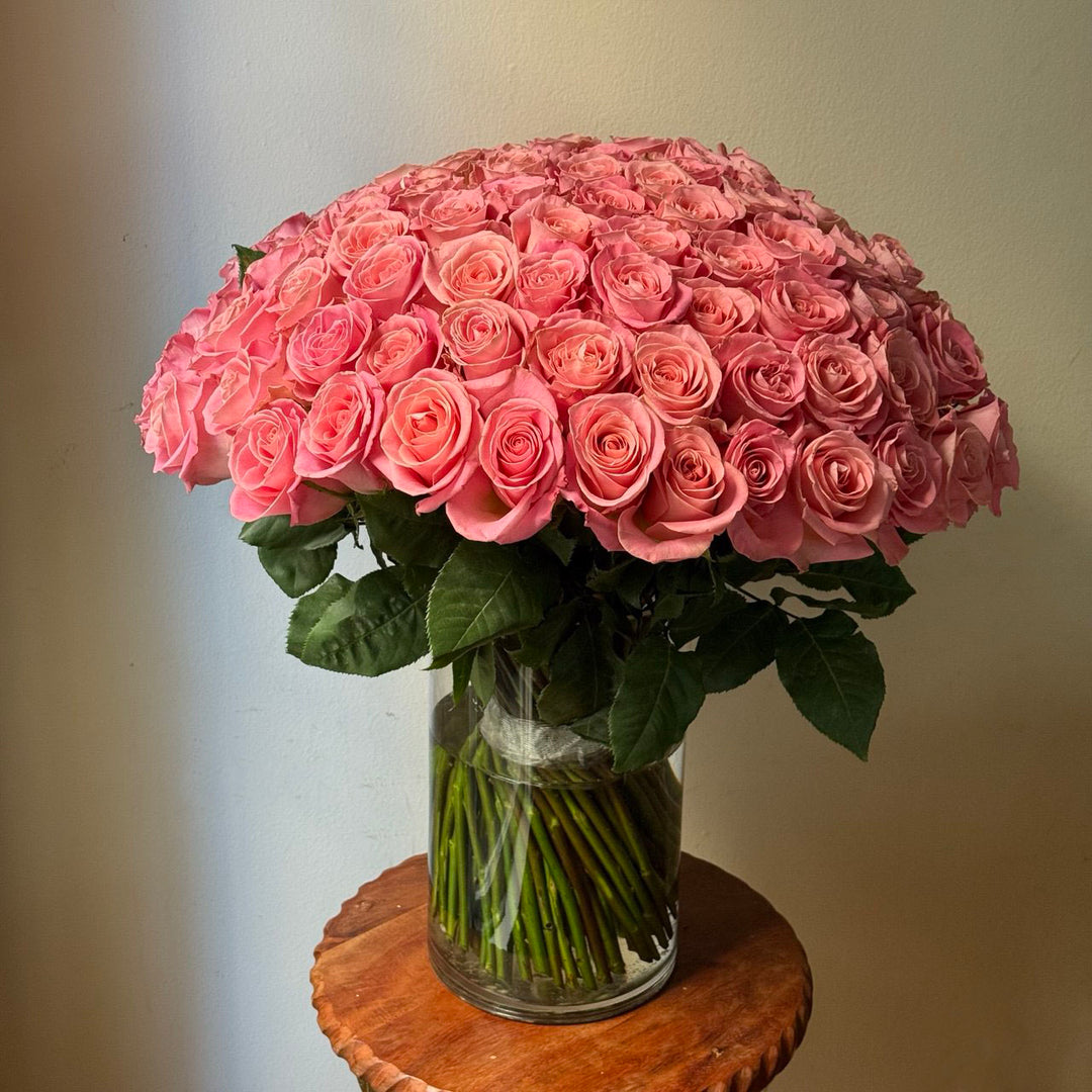 734. Premium Pink Rose Arrangement